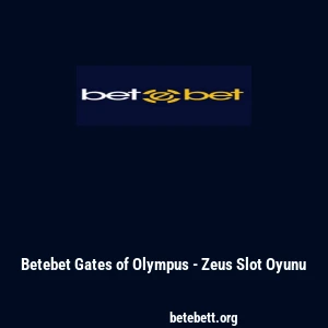 Betebet Gates of Olympus - Zeus Slot Oyunu